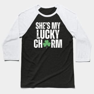 She is My Lucky Charm Baseball T-Shirt